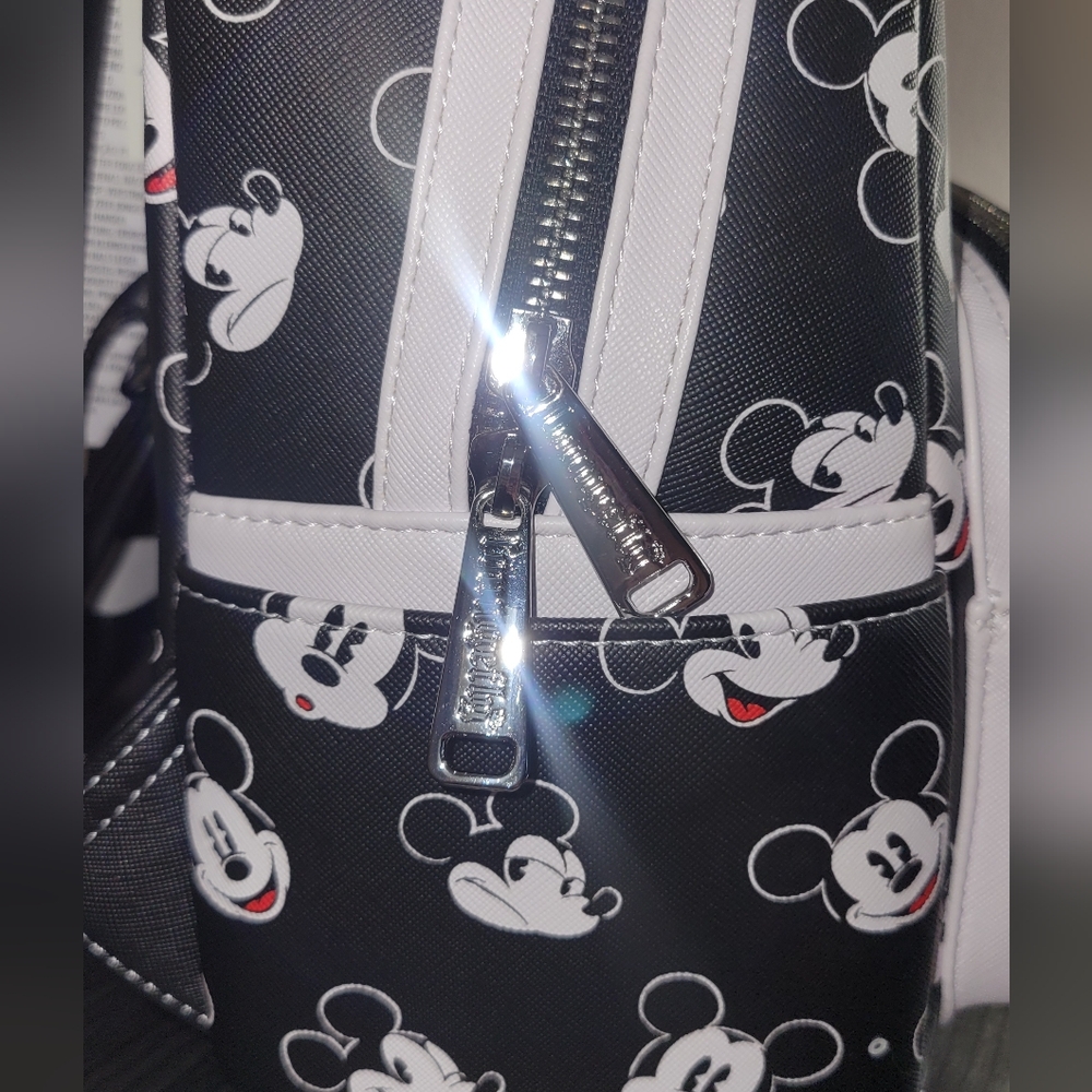 Disney Parks x LoungeFly Mickey Mouse Backpack NWT - Picture 5 of 8